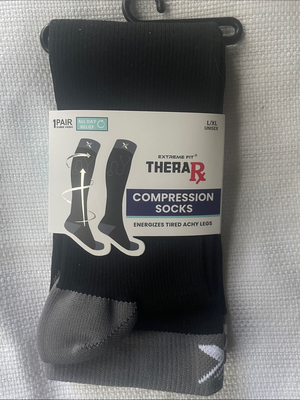 Stethoscope Compression Socks size L/XL 15-20mmHg NEW in wrapper